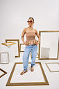 LIVI - SANDÁLIA RASTEIRA FEMININA DE DEDO CAMEL LIVI - SANDÁLIA RASTEIRA FEMININA DE DEDO CAMEL