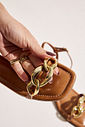 SORAIA - SANDÁLIA FEMININA SALTO BAIXO CAMEL SORAIA - SANDÁLIA FEMININA SALTO BAIXO CAMEL