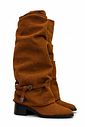 BOTA CAPA 2X1 CANO LOGO SALTO BAIXO JANY CARAMELO BOTA CAPA 2X1 CANO LOGO SALTO BAIXO JANY CARAMELO