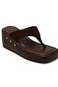 Tamanco Plataforma Flip Flop Malu Marrom Tamanco Plataforma Flip Flop Malu Marrom