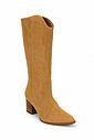 Bota Texana Cano Médio Regina Caramelo