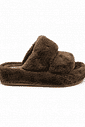 Chinelo Flatform Feminino Pelo Flow Marrom Chinelo Flatform Feminino Pelo Flow Marrom