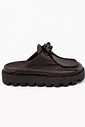 Clog Feminino Couro Original Ella Marrom Clog Feminino Couro Original Ella Marrom