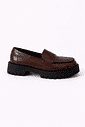 Loafer Feminino Solado Tratorado Mila Marrom Loafer Feminino Solado Tratorado Mila Marrom