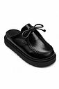 Clog couro legítimo LOWE PRETO Clog couro legítimo LOWE PRETO