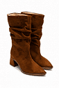 BOTA FEMININA CANO MÉDIO SLOUCH LOHANY CARAMELO BOTA FEMININA CANO MÉDIO SLOUCH LOHANY CARAMELO