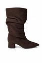 BOTA FEMININA CANO MÉDIO SLOUCH SILVIA MARROM BOTA FEMININA CANO MÉDIO SLOUCH SILVIA MARROM