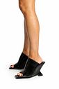 Tamanco Feminino Salto Anabela Napa Preto Bianca Tamanco Feminino Salto Anabela Napa Preto Bianca