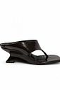 TAMANCO FLIP FLOP ANABELA JOANA MARROM TAMANCO FLIP FLOP ANABELA JOANA MARROM