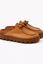 Clog Feminino Couro Original Ella Caramelo Clog Feminino Couro Original Ella Caramelo