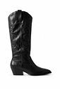 Bota Texana Cano Longo Joelyn Preta Bota Texana Cano Longo Joelyn Preta