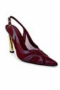 SLINGABACK SALTO FINO CABEDAL TELA Rihanna MARSALA SLINGABACK SALTO FINO CABEDAL TELA Rihanna MARSALA
