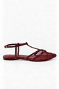 Sapatilha Slingback em Tela Rihanna Marsala Sapatilha Slingback em Tela Rihanna Marsala