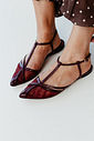 Sapatilha Slingback em Tela Rihanna Marrom