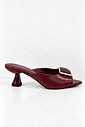 TAMANCO BICO FOLHA SALTO KITTEN HEELS LORENA burgundy TAMANCO BICO FOLHA SALTO KITTEN HEELS LORENA burgundy