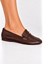 LOAFER LAUREN COURO ORIGINAL LAUREN MARROM LOAFER LAUREN COURO ORIGINAL LAUREN MARROM