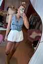 Colete Jeans Veronica Colete Jeans Veronica