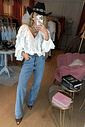 Calça Wide Leg Fabricia Calça Wide Leg Fabricia