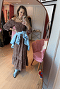 Vestido Midi Elisa Lastex Vestido Midi Elisa Lastex