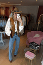 Calça Wide Leg Fabricia Calça Wide Leg Fabricia