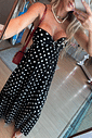 Vestido Longo Poá Divana Vestido Longo Poá Divana