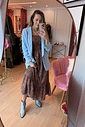 Vestido Midi Elisa Lastex Vestido Midi Elisa Lastex