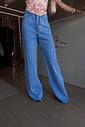 Calça Wide Brilho Zebra