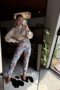 Calça Vintage Rose Calça Vintage Rose