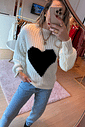 Blusa Trico Coração