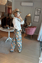 Calça Vintage Rose Calça Vintage Rose