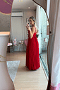 Vestido Plissado Romana Vestido Plissado Romana