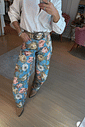 Calça Vintage Rose Calça Vintage Rose
