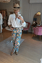 Calça Vintage Rose Calça Vintage Rose