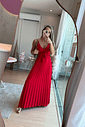 Vestido Plissado Romana Vestido Plissado Romana