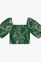 Top Feminino Com Manga Bufante Endless Top Feminino Com Manga Bufante Endless