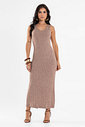 Vestido Feminino Midi Decote Em V Endless Vestido Feminino Midi Decote Em V Endless