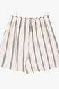 Shorts Feminino Em Linho Maquinetado Evasê Endless