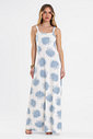 Vestido Feminino Longo Evasê Endless Vestido Feminino Longo Evasê Endless