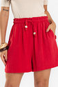 Shorts Feminino Em Linho Endless Shorts Feminino Em Linho Endless