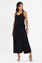 Saia Feminina Midi Evasê Endless Saia Feminina Midi Evasê Endless