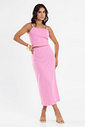 Conjunto Feminino Blusa Com Saia Midi Endless