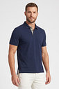 Polo Masculina Malha Texturizada Diametro