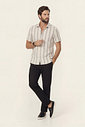 Camisa Masculina Linho Maquinetado Diametro Camisa Masculina Linho Maquinetado Diametro
