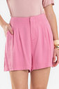Shorts Feminino Em Viscose Double Endless