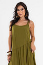 Vestido Feminino Longo Em Viscose Evasê Endless Vestido Feminino Longo Em Viscose Evasê Endless