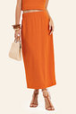 Conjunto Feminino Blusa Com Saia Midi Endless
