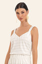 Blusa Feminina De Alça Decote Em V Endless