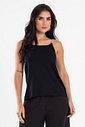Blusa Feminina De Alça Com Aviamento Endless