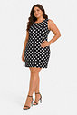 Vestido Curto Estampado Plus Size Infinita Cor Vestido Curto Estampado Plus Size Infinita Cor