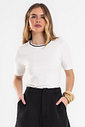 Blusa Feminina Em Ribana Endless Blusa Feminina Em Ribana Endless